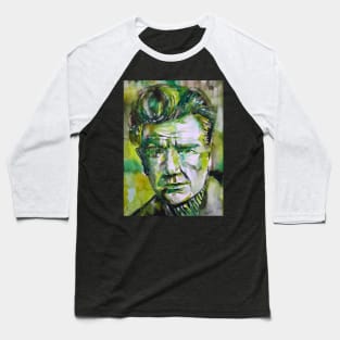 EMIL CIORAN watercolor portrait .3 Baseball T-Shirt